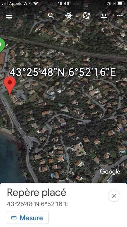 Agay Le Pti Bonheur 60M2 Rez De Jardin, En Bord De Mer Saint-Raphaël Esterno foto